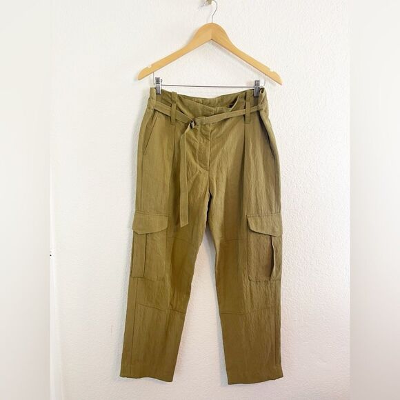 Rag and bone olive green Tilda baggy cargo pants. 2 - Picture 2 of 8